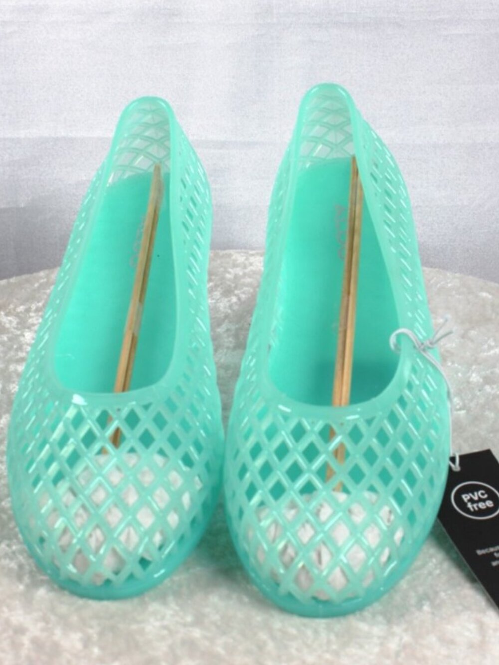 ALDO Dwaoria Women’s Jelly Ballet Flats Size 7, 8 & 9 Turquoise Aqua NWT